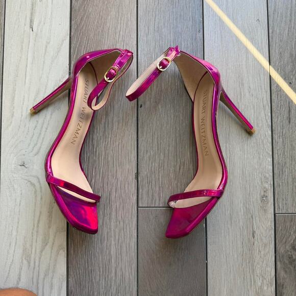 Pink stuart weitzman high heels - Picture 1 of 6